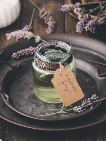 lavender syrup recipe