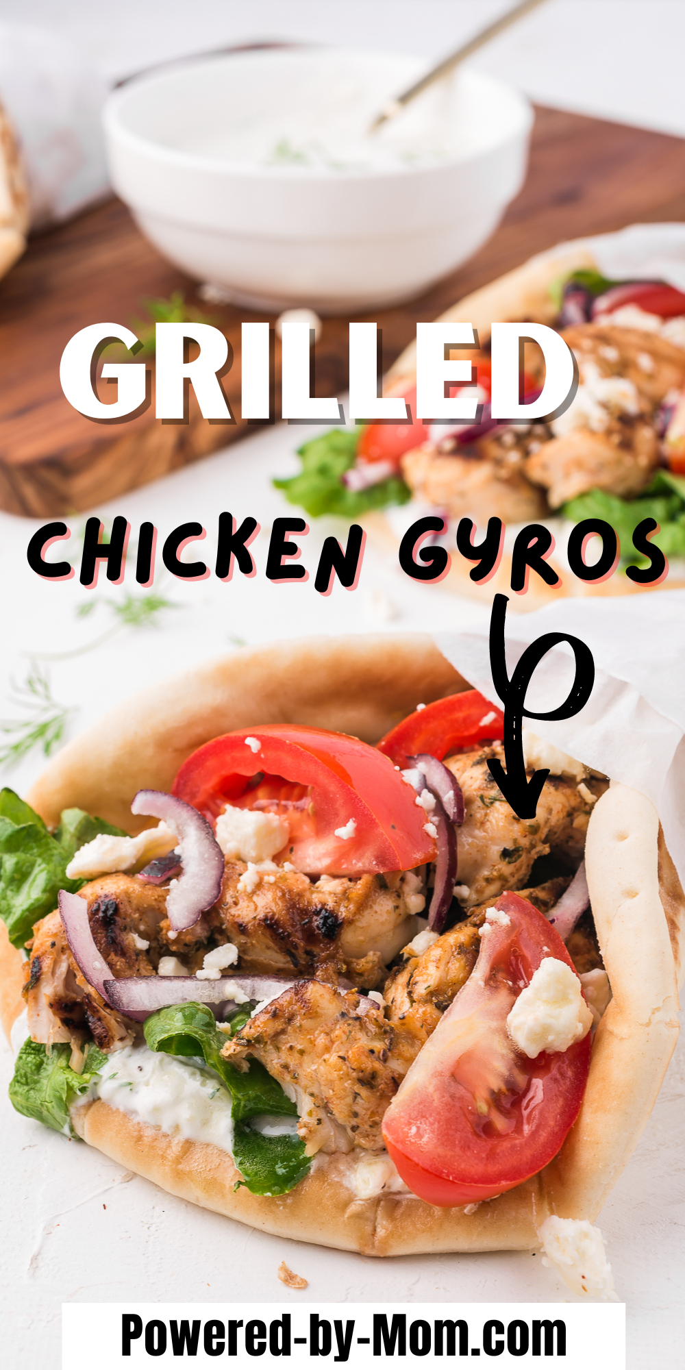 The marinade for this Greek Chicken Gyros recipe is so scrumptious and we use it even if we're not making gyros. This popular Greek fast-food dish consisting of grilled chicken that has been marinated in a blend of herbs and spices.