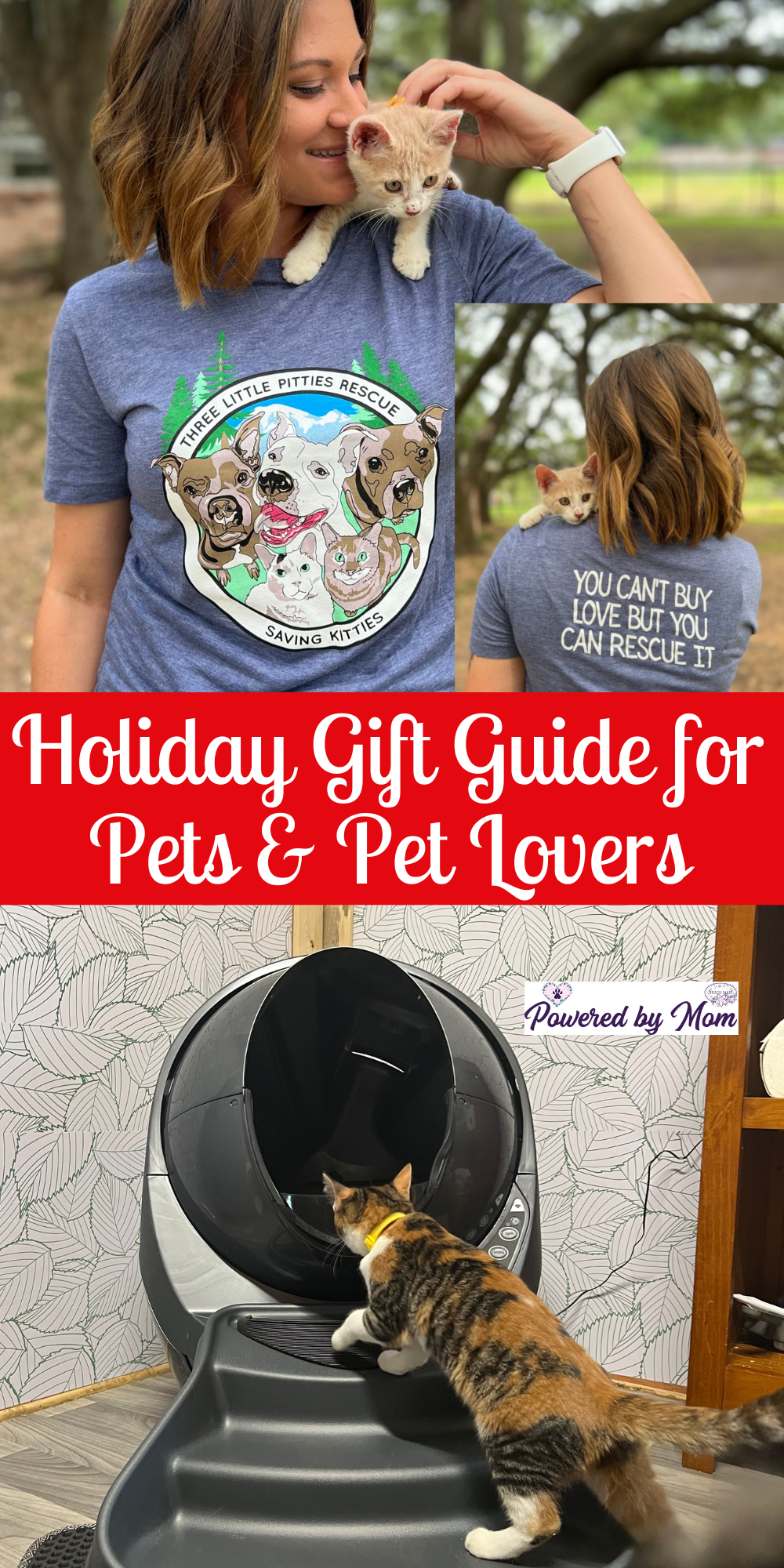 Find a gift for your beloved pets (cats and dogs) and/or the pet lovers in your life. Our pets are a part of the family.